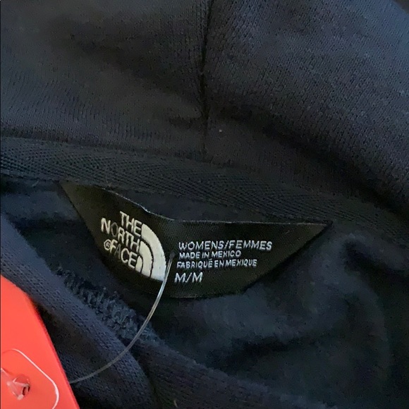 NWT The North Face Half Dome Logo Hoodie, Navy, M - Picture 6 of 10